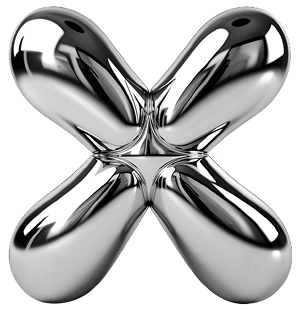 Chrome modular structure representing clean and scalable code